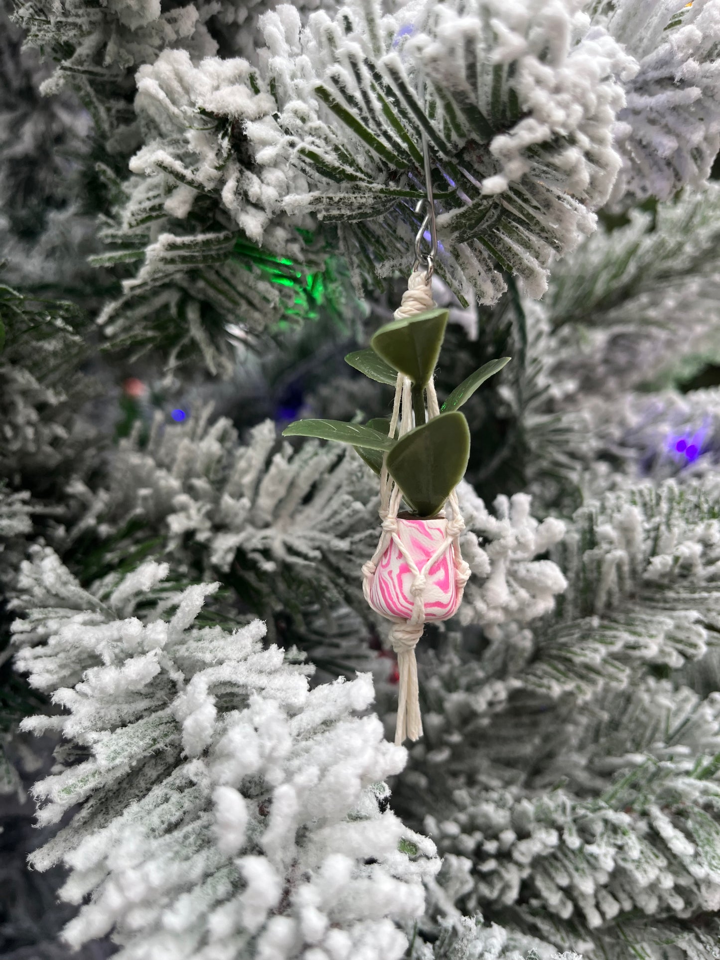 white string - mixed pot