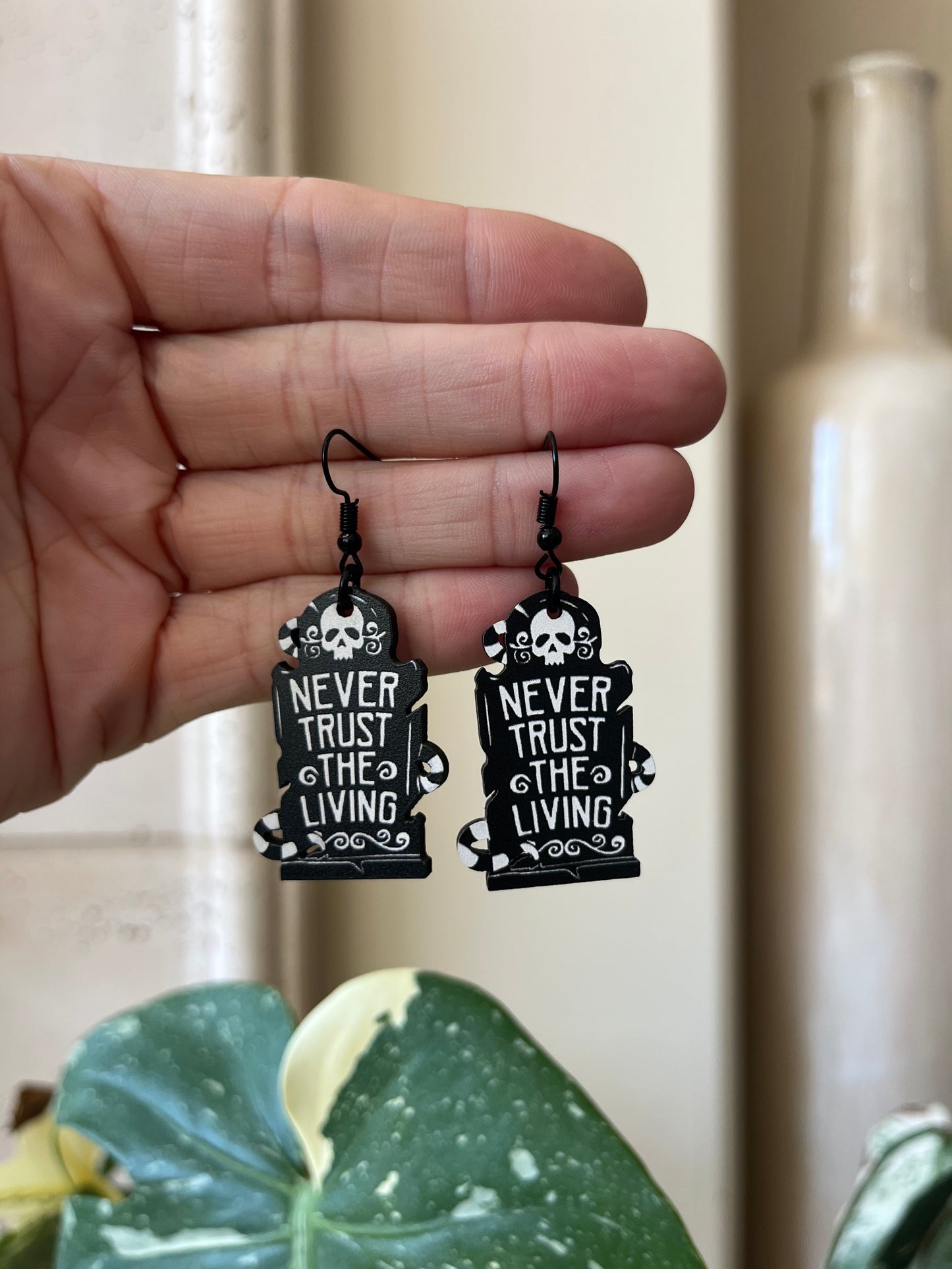 Never trust the living Beetlejuice