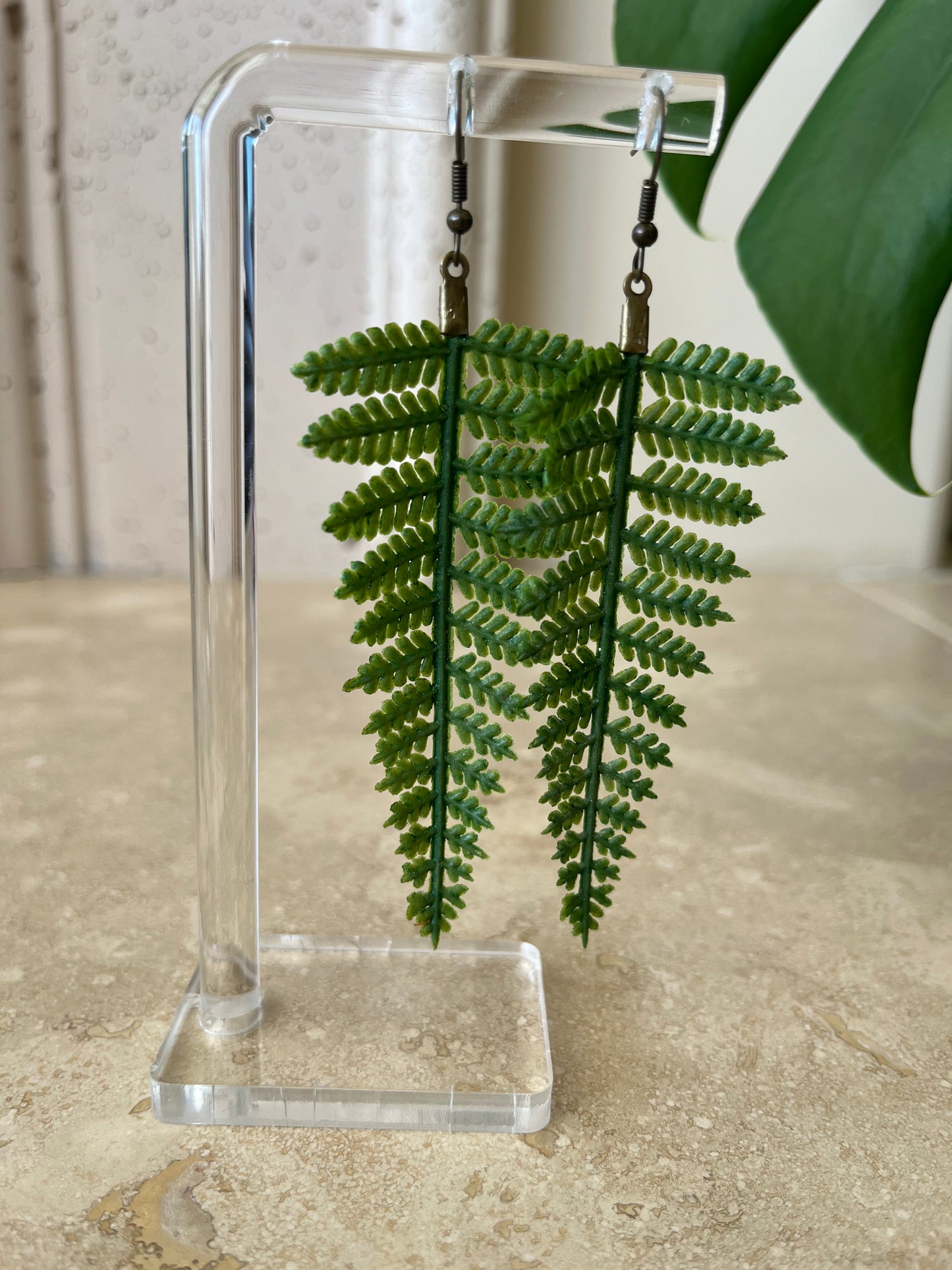 Fern earrings