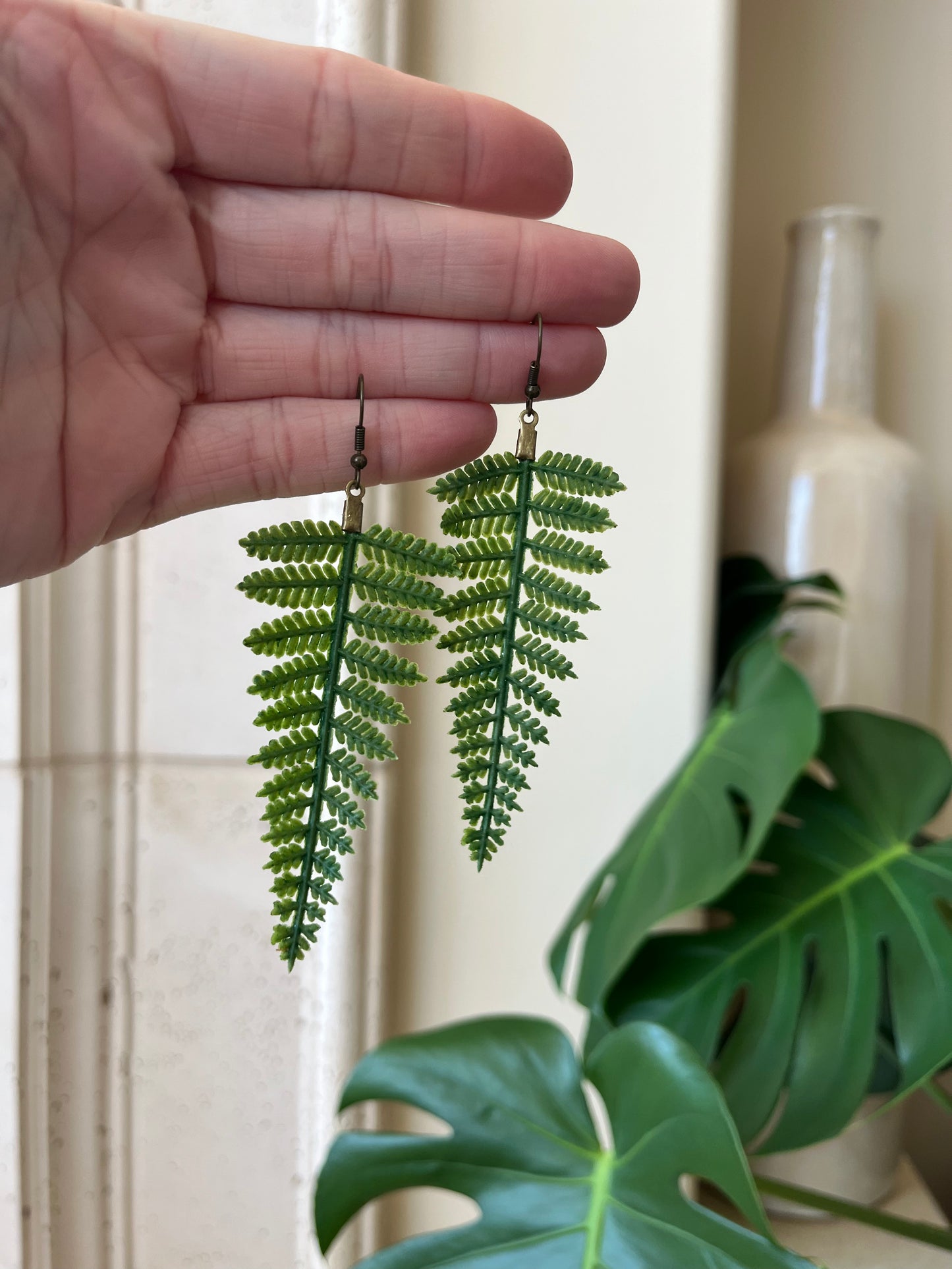 Fern earrings