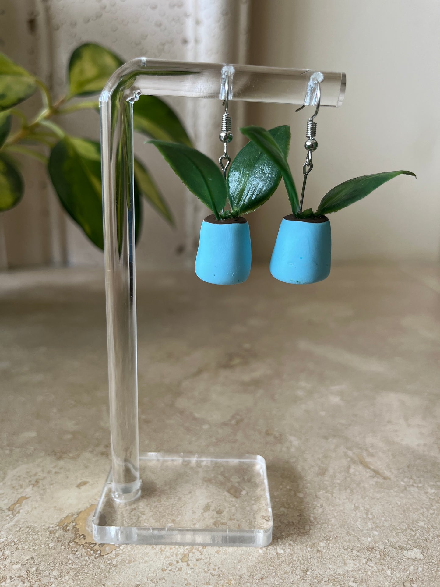 blue pot