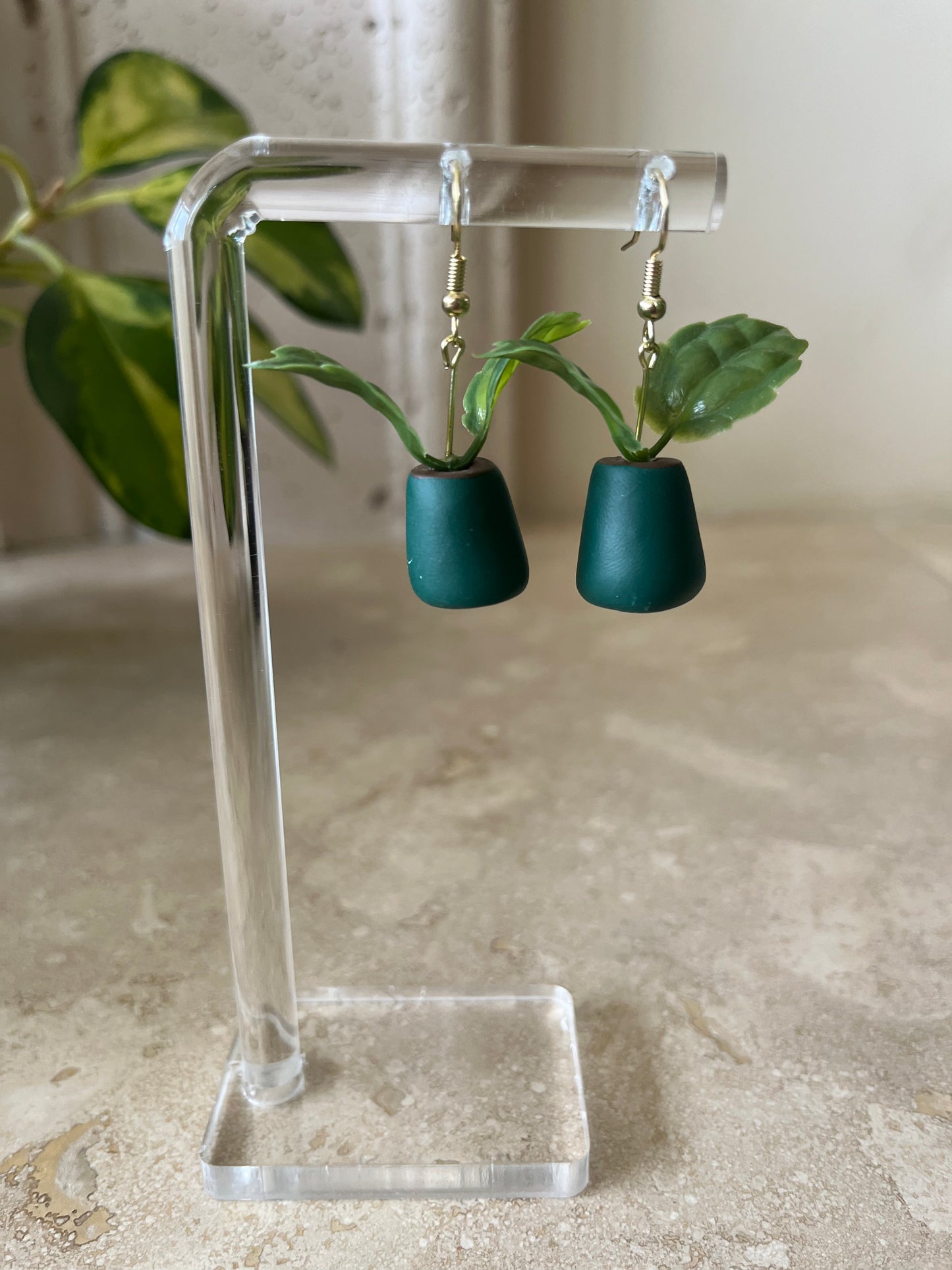 dark green pot