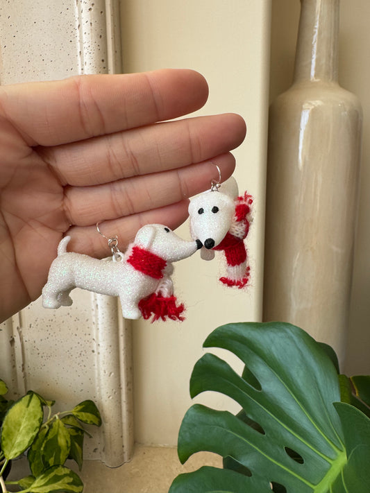 doggy with scarf
