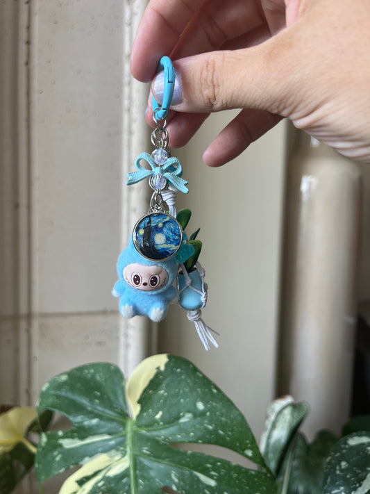 blue purse clip