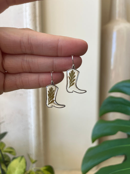 silver boot