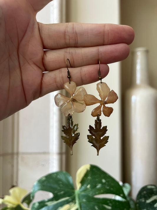 flower and leaf