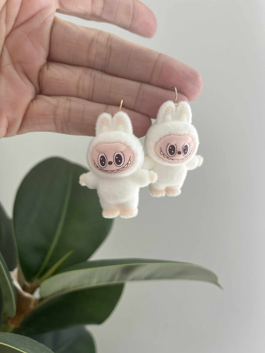 white standing - gold metal