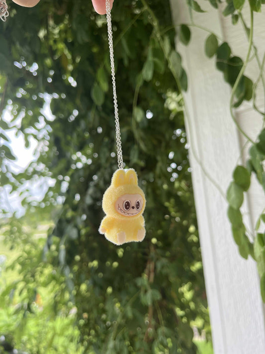 yellow necklace