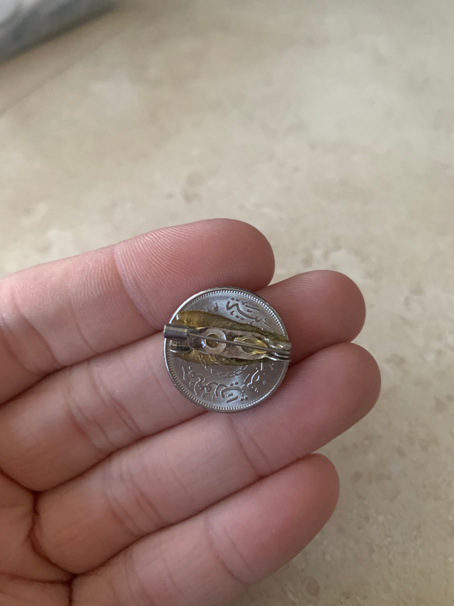 random mini coin pin - 3 pack